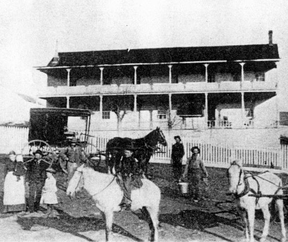 Mormon Tavern - about 1860
