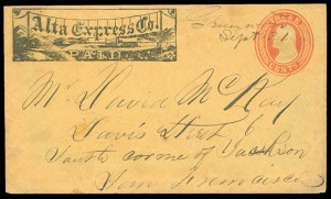 Greenwood postmark by Alta Express