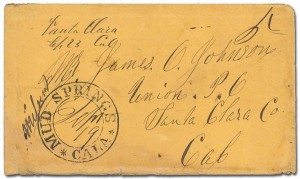 Mud Springs, 1852