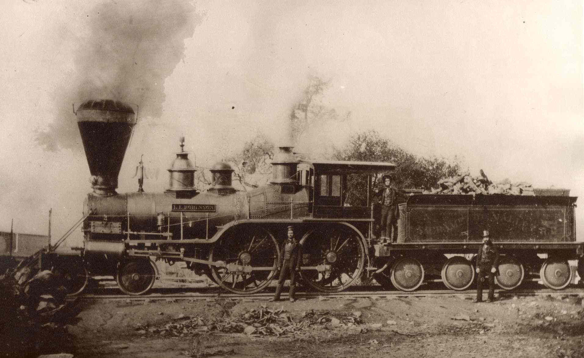 Sacramento Valley Railroad Locomotive, L..L Robinson