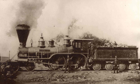 Sacramento Valley Railroad locomotive L. L. Robinson