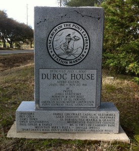 Duroc House Plaque