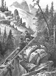 Riding the Flume