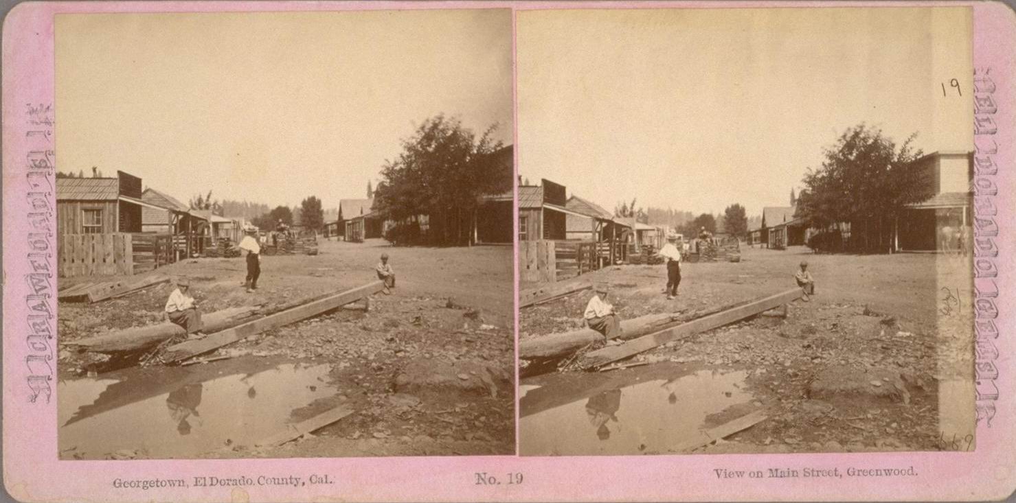 Stereo view, Greenwood - c. 1866