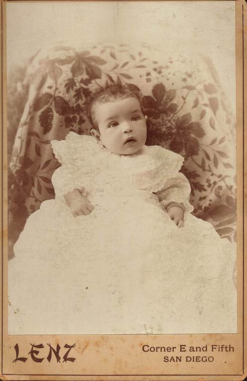 Gladys at six months.